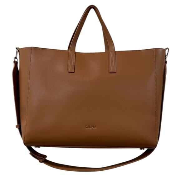 Calpak Haven 16" Laptop Tote Bag in Toffee - Picture 2 of 13